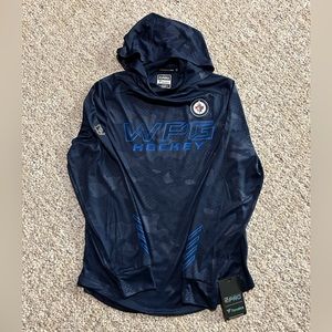 New Winnipeg Jets Fanatics Authentic Pro Locker Room Camo Light Hoodie - Size S